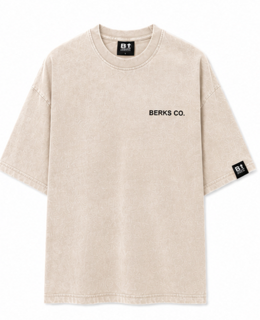 Built The Hard Way Tee | Vintage White