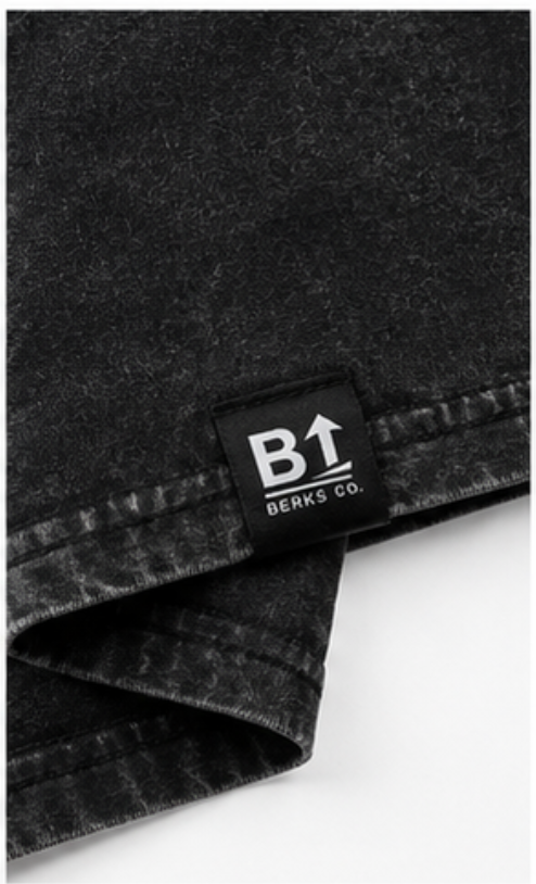 Built The Hard Way Tee | Washed Black